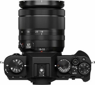 Peilitön kamera Fujifilm X-T30 II + Fujinon XF18-55 mm Black - 4