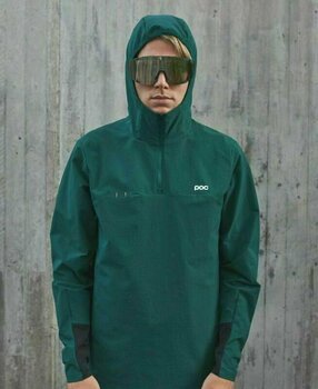 Jersey/T-Shirt POC Mantle Thermal Hoodie Moldanite Green M - 3