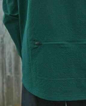 Kolesarski dres, majica POC Mantle Thermal Hoodie Moldanite Green M - 5