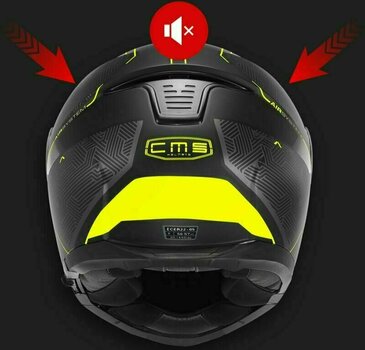 Casque CMS GTC Voyager Red S Casque - 6