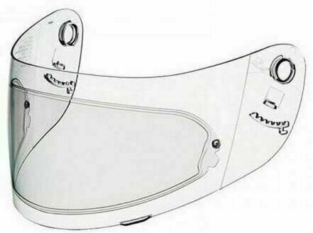 Accessoire pour moto casque CMS GP4 30 Film Pinlock anti-buée Clear - 3