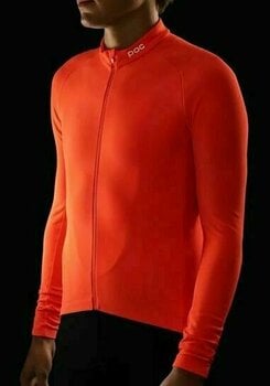 Odzież kolarska / koszulka POC Radiant Golf Zink Orange M - 8