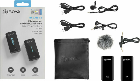 Wireless Audio System for Camera BOYA BY-XM6-S1 - 7
