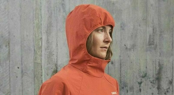 Cycling jersey POC Mantle Thermal Hoodie Agate Red L - 3