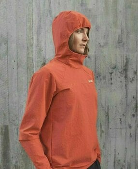 Велосипедна тениска POC Mantle Thermal Hoodie Agate Red L - 4