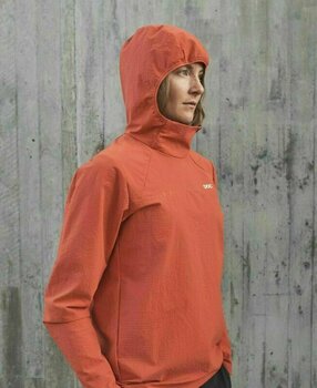 Cyklodres/ tričko POC Mantle Thermal Hoodie Agate Red XL - 4