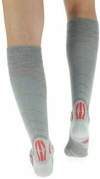 Lyžiarske ponožky UYN Lady's Ski Touring Silver/Fuchsia 35/36 Lyžiarske ponožky - 5