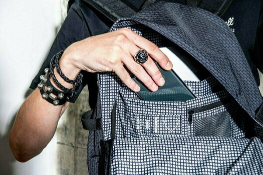 Music bag Marshall Underground Backpack Black/White Backpack Black - 7