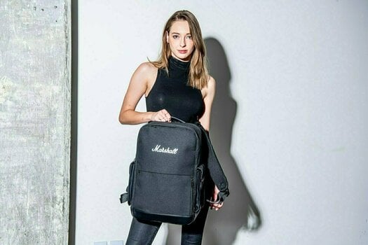 Music bag Marshall Uptown Backpack Black/White Backpack Black - 9
