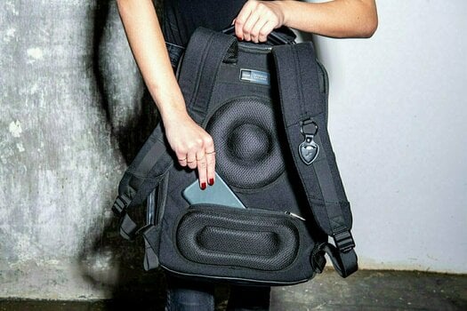 Music bag Marshall Uptown Backpack Black/White Backpack Black - 10