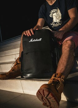 Music bag Marshall Uptown Backpack Black/White Backpack Black - 13