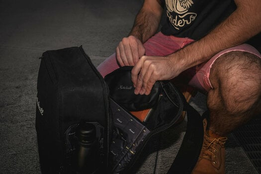 Music bag Marshall Uptown Backpack Black/White Backpack Black - 16