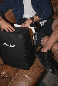 Music bag Marshall Uptown Backpack Black/White Backpack Black - 18