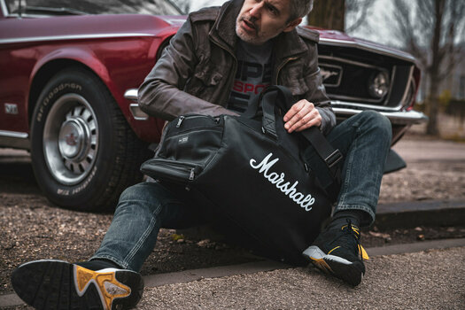 Music bag Marshall Uptown Duffel Black/White Crossbody Bag Black - 6