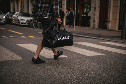 Music bag Marshall Uptown Duffel Black/White Crossbody Bag Black - 14
