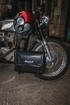 Music bag Marshall Uptown Messenger Black/White Purse Black - 14