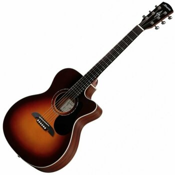 guitarra eletroacústica Alvarez RF26CESB Sunburst - 4