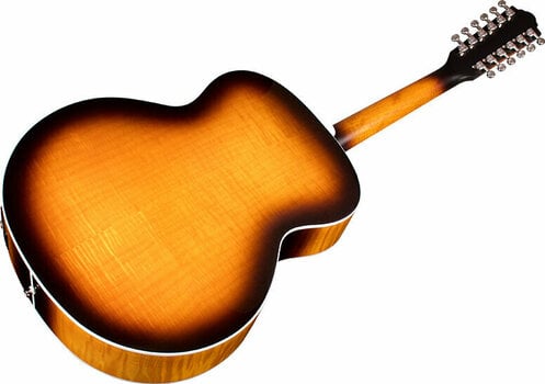 12-string Acoustic-electric Guitar Guild F-2512E Deluxe WESTERLY Antique Sunburst - 6