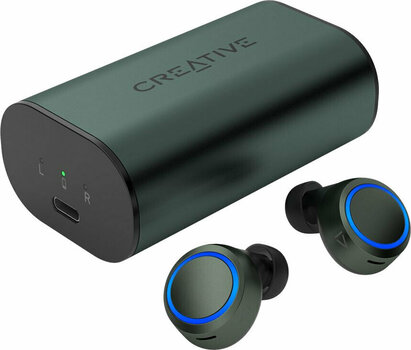 Intra-auriculares true wireless Creative Outlier Air V3 Green - 6