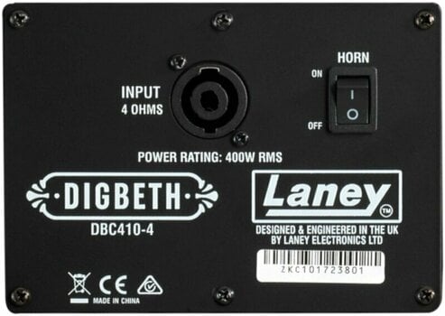Baffle basse Laney Digbeth DBC410-4 - 5