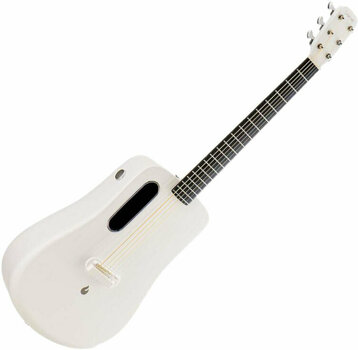 Folk Guitar Lava Music ME 2 E White - 2