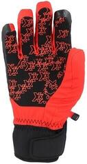 Ski Gloves KinetiXx Billy Black/Red - 2