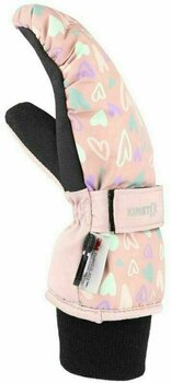 Ski-handschoenen KinetiXx Candy Mini Rosé Printed Hearts 2 Ski-handschoenen - 4