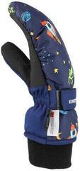 Hiihtohanskat KinetiXx Carlo Mini Blue Printed Space - 2