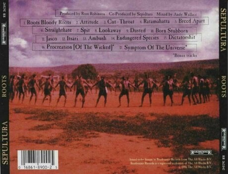 Muzički CD Sepultura - Roots (CD) - 3