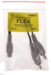 Napajalni kabel CIOKS Flex Parallel Adapter Sand Grey 10 cm Napajalni kabel - 1