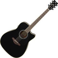 Guitare Dreadnought acoustique-électrique Yamaha FGC-TA Black Guitare Dreadnought acoustique-électrique - 2
