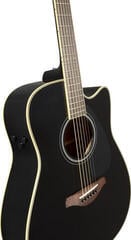 Guitare Dreadnought acoustique-électrique Yamaha FGC-TA Black Guitare Dreadnought acoustique-électrique - 3