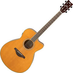 Dreadnought z elektroniką Yamaha FSC-TA Vintage Tint Dreadnought z elektroniką - 2