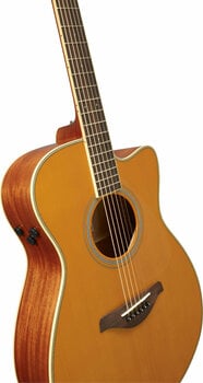 electro-acoustic guitar Yamaha FSC-TA Vintage Tint - 4