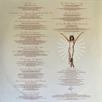 Vinyl Record Whitney Houston - One Wish - The Holiday Album (LP) - 3