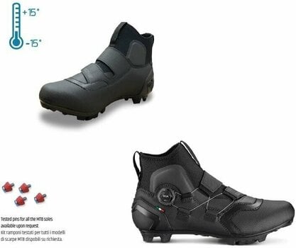 Мъжки обувки за колоездене Crono CW1 MTB BOA Black 41 Мъжки обувки за колоездене - 3