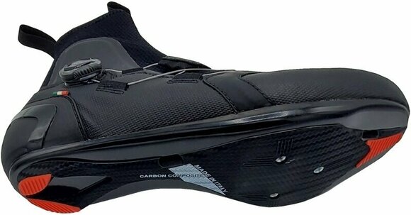 Мъжки обувки за колоездене Crono CW1 Road BOA Black 42,5 Мъжки обувки за колоездене - 4