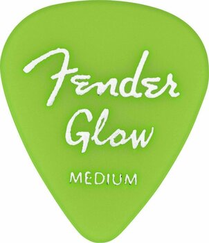 Plectrum Fender 351 Glow In The Dark 12 Pack Plectrum - 3