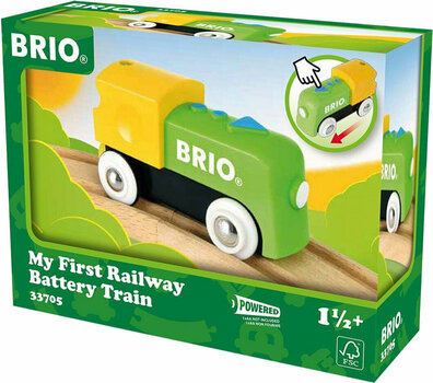 Locomotiva e vagone Brio My First Railway A Battery Locomotive - 3