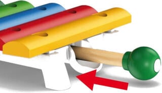 Xylophon / Metallophon / Glockenspiel Brio Musical Xylophon - 2