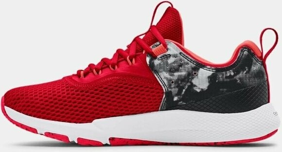 Buty do fitnessu Under Armour UA Charged Focus Print/Red/Black 9 Buty do fitnessu - 2