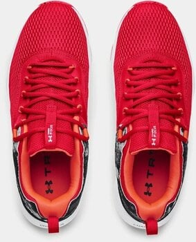 Fitness boty Under Armour UA Charged Focus Print/Red/Black 9 Fitness boty - 3