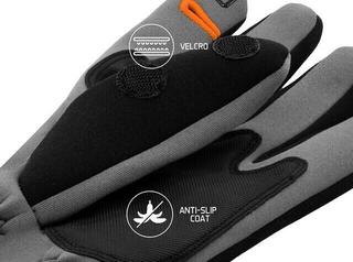 Angelhandschuhe Delphin Atak! Free Black/Orange/Grey - 2