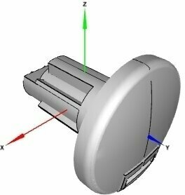 Lampa nawigacyjna Osculati Base for Pull-Out Poles - 9