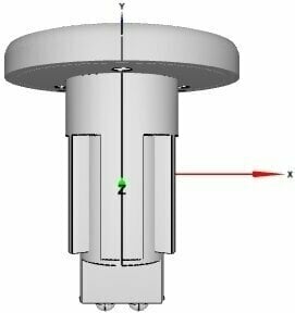 Lampa nawigacyjna Osculati Base for Pull-Out Poles - 10