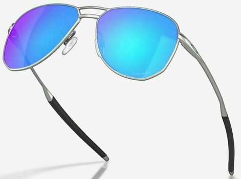 Életmód szemüveg Oakley Contrail 41470357 Satin Chrome/Prizm Sapphire Életmód szemüveg - 5