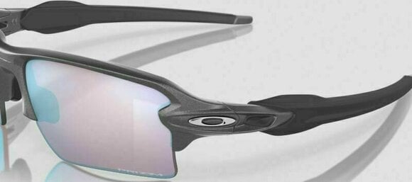 Cyklistické okuliare Oakley Flak 2.0 XL 9188G859 Steel/Prizm Snow Sapphire Cyklistické okuliare - 7