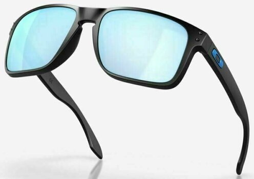 Lifestyle Glasses Oakley Holbrook XL 94172559 Matte Black/Prizm Deep Water Polarized XL Lifestyle Glasses - 5