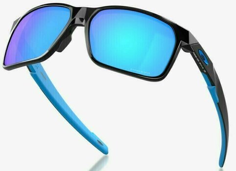 Lifestyle Glasses Oakley Portal X 94601659 Polished Black/Blue Prizm Sapphire M Lifestyle Glasses - 5