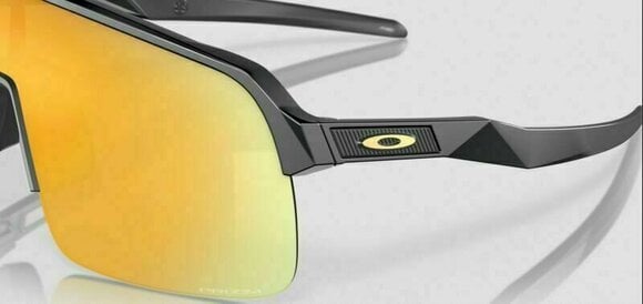 Cyklistické okuliare Oakley Sutro Lite 94631339 Matte Carbon/Prizm 24K Cyklistické okuliare - 7